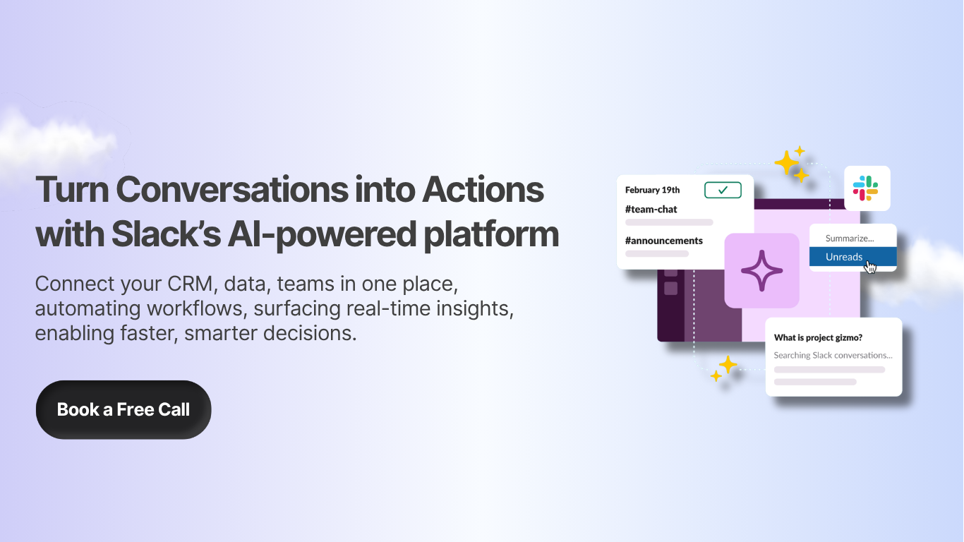 Slack Salesforce Integration Header